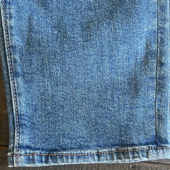 NWT LOFT MID RISE CURVY SKINNY LEG JEANS SZ 14 STRETCH FOR COMFORT-DARK RINSE. - Picture 5 of 7